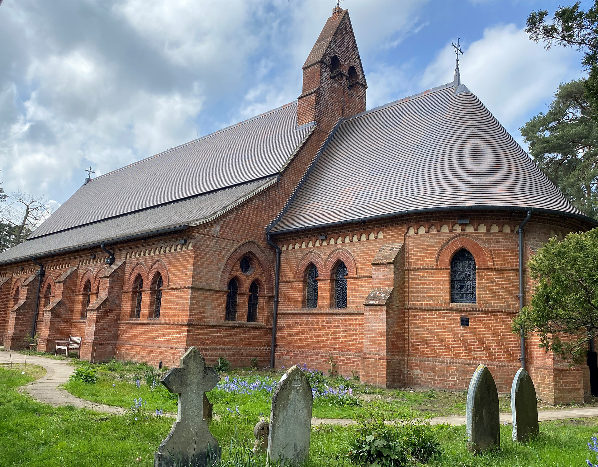 All Saints Church Fleet was reroofed using Dreadnought brown brindle tiles after a devastating fire