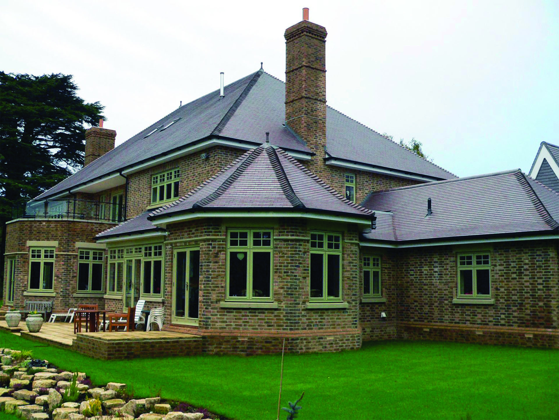 An Award Winning Blue Brindle roof in Poole Dorset