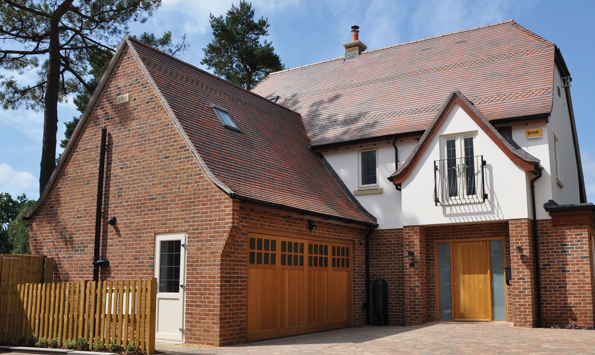 Brown Antique smooth tiles Fox Homes