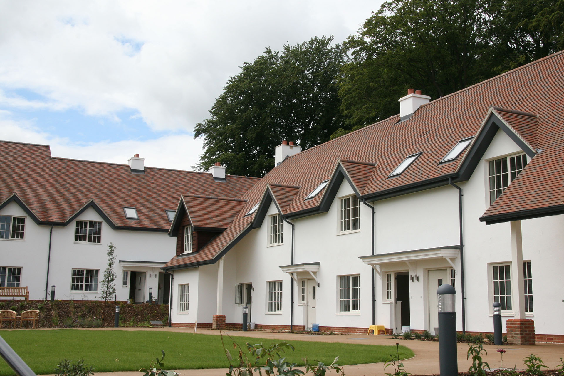 Collingwood blend tiles at Audley Inglewood Retirement Home in Berkshire