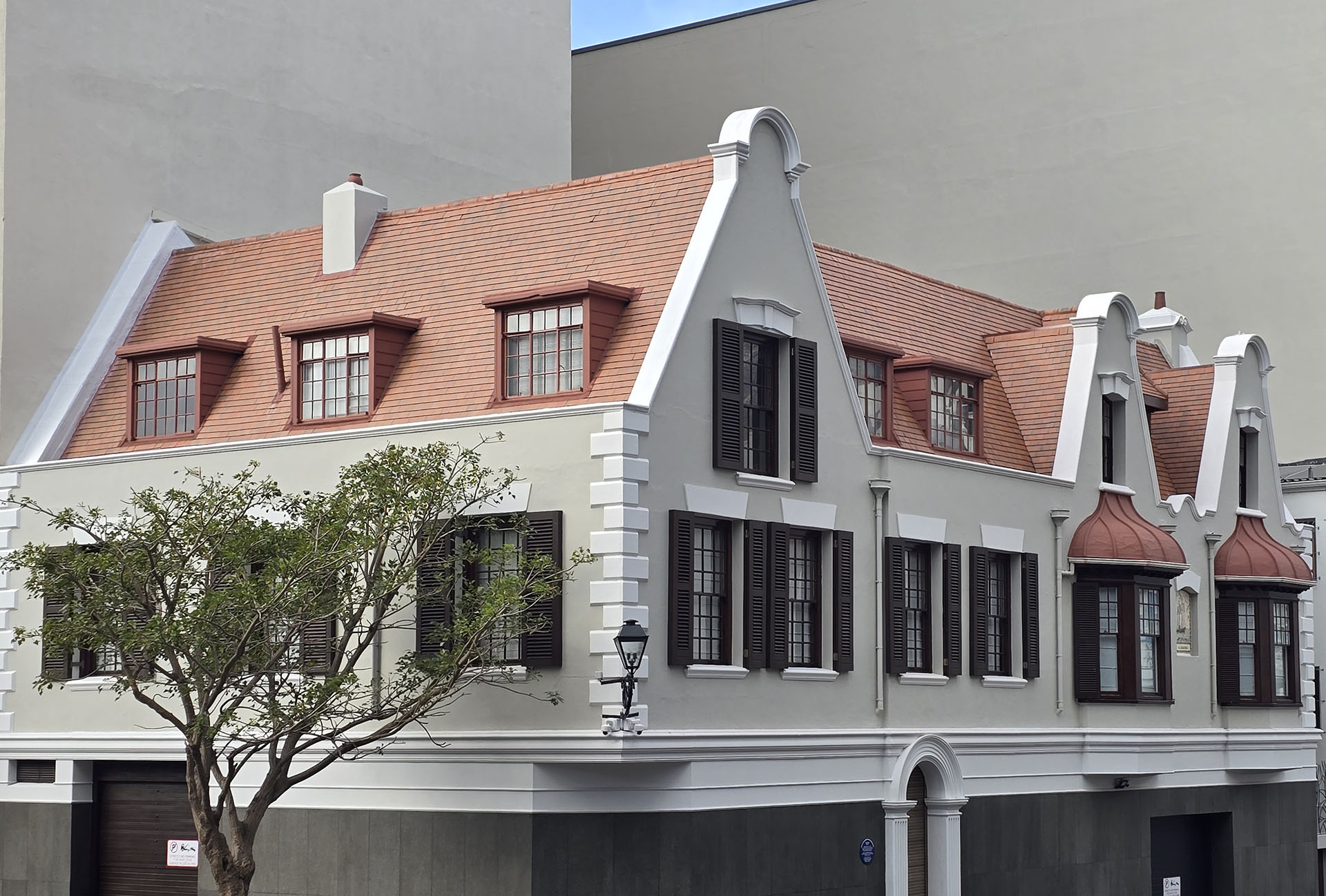 Country brown smooth tiles Sedgwick House Cape Town