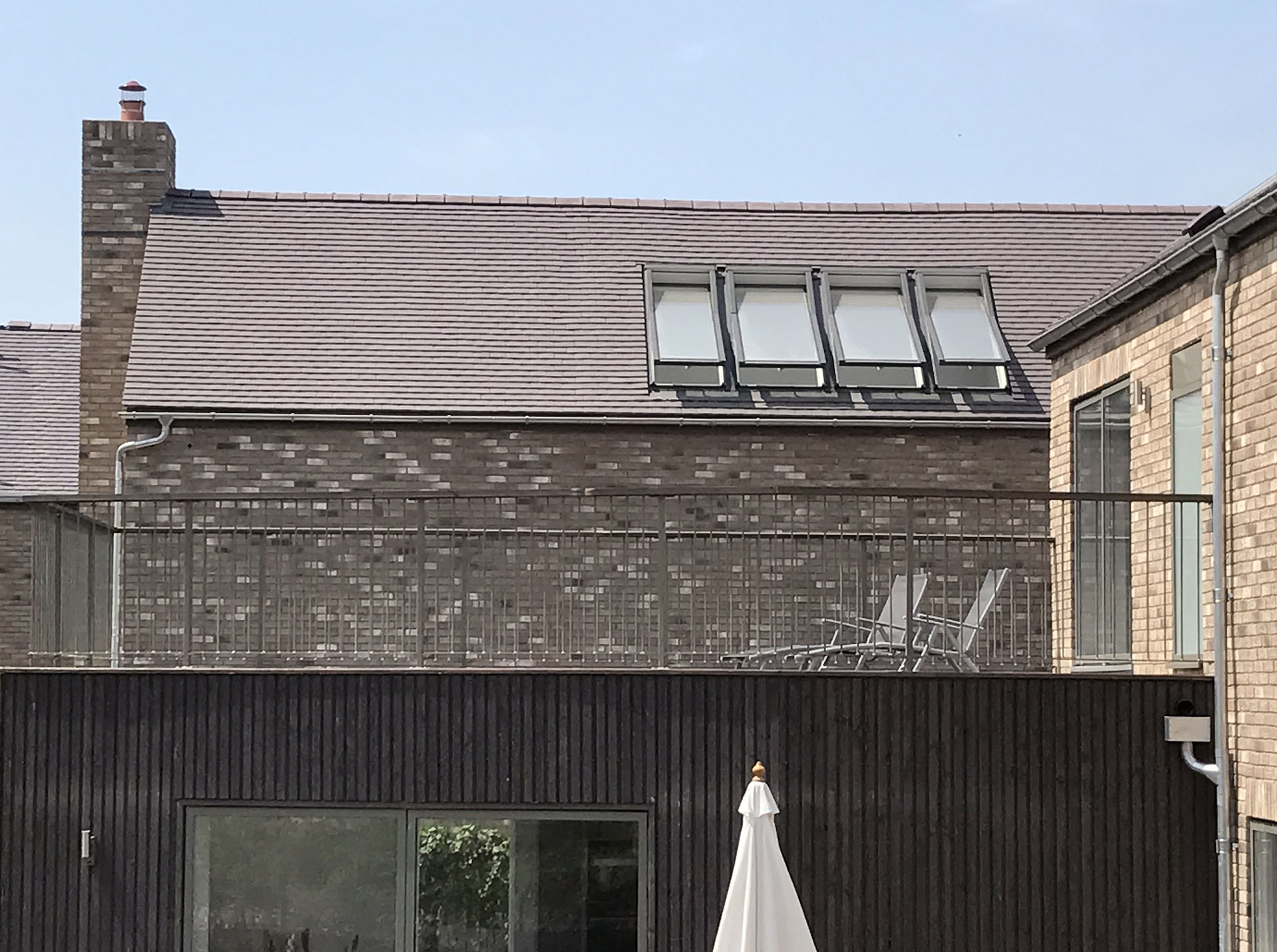 Dark heather Rustic tiles at Lovedon Fields