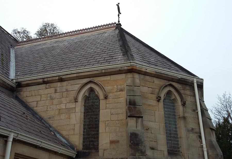 Dreadnought St James Church Riding Mill bespoke ridges