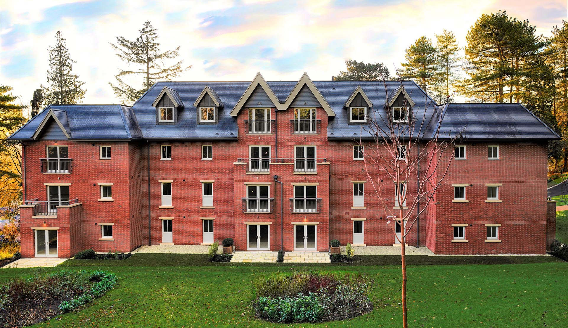 Mason Court Audley Malvern Staffs blue roof tiles
