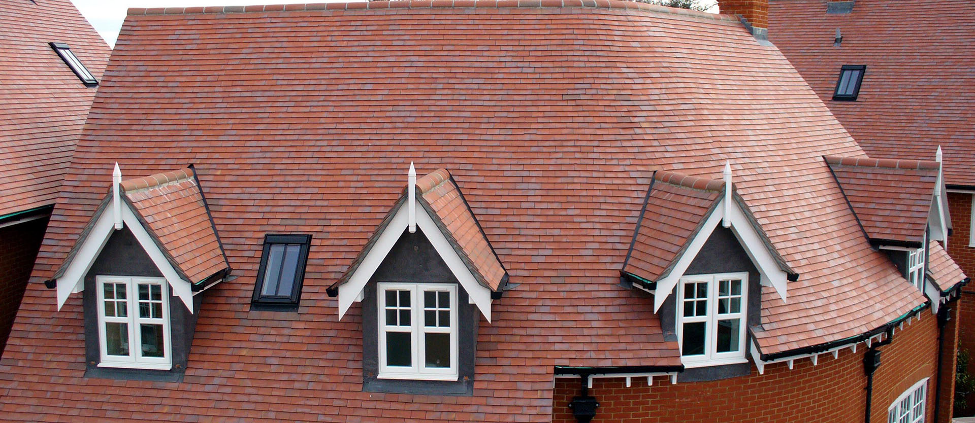 Red Blue blend tiles Abotts Brook