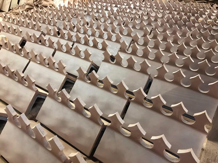 bespoke ridges drying